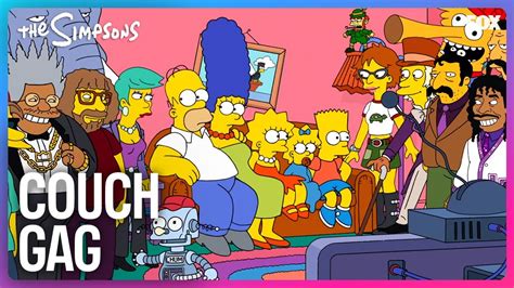 750th Episode Opening Credits | Couch Gag | The Simpsons - YouTube