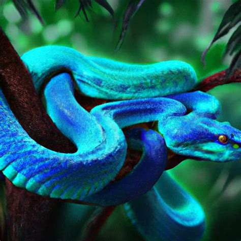 Blue Pit Viper: Exploring the Enigmatic Serpent of the Wild