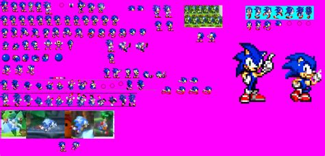 sonic generations gba sprites classic sonic by BerserkerOx on DeviantArt