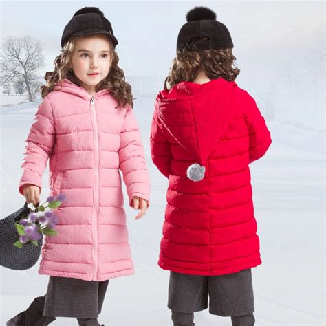 new kids winter coats childrens winter clothes warm long coat for girls toddler girl trench wear ...