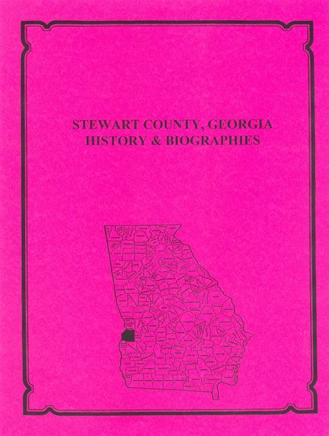 Stewart County, Georgia History and Biographies - Southern Genealogy Books