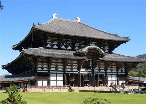 Todaiji Temple Pillar