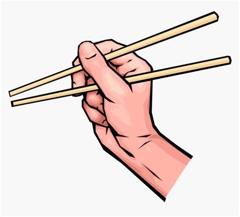 Hands Chinese Chopsticks Image Picture Stock - Using Chopstick Clipart ...