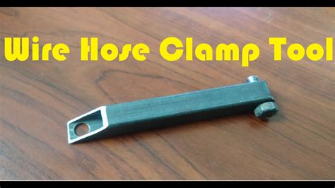 Home Made Wire Binder / hose clamp Tool (Quick and cheap) DIY - YouTube