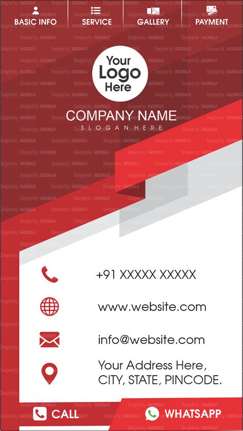 Business Card Html Template