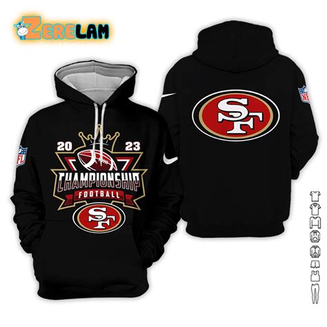 2023 Championship Football 49ers Hoodie - Zerelam