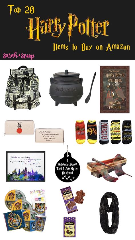 Top 20 Harry Potter Items to Buy on Amazon | Sarah Scoop