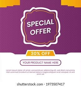 Special Offer Banner Design Promotion Design Stock Vector (Royalty Free) 1973507417 | Shutterstock