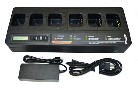 MOTOROLA, Fits Motorola, For APX/R7/RM/XPR Series, Multi-Unit Charger - 487T73|PMPN4284B - Grainger