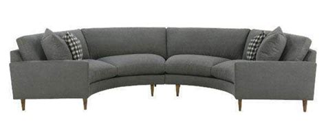 Fabric Sectional Sofa Clarice 2 Piece Curved Fabric Upholstered Sectional Sofa Curved Sectional ...