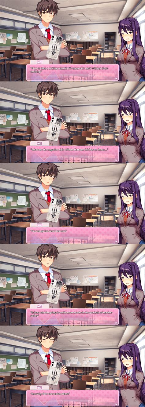 Yuri got caught : r/DDLC