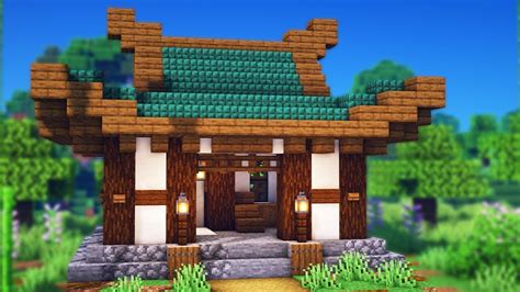 Minecraft Chinese Style House Tutorial