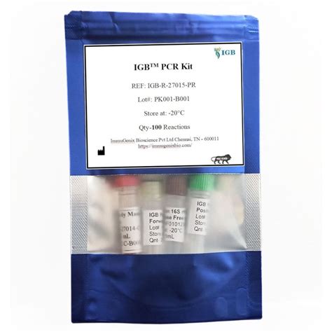 PCR KIT at best price in Chennai by Immugenix Biosciences Private ...