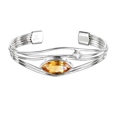 File:Citrine-silver-bracelet.jpg - OakthorneWiki