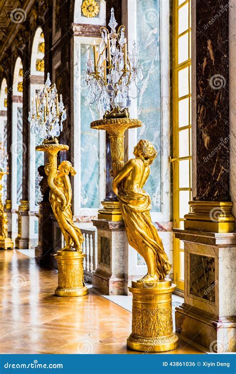 Interior View of the Palace of Versailles Editorial Photo - Image of ...