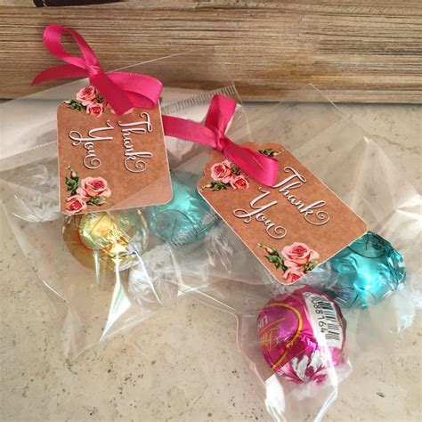 Lindt truffle favors | Chocolate wedding favors, Diy wedding gifts ...