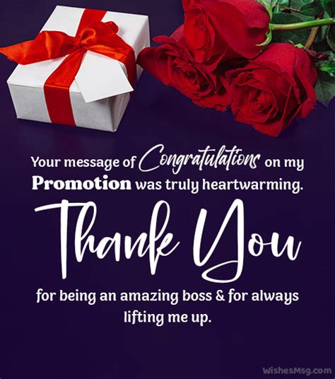 75+ Thank You Messages For Promotion and Wishes - WishesMsg