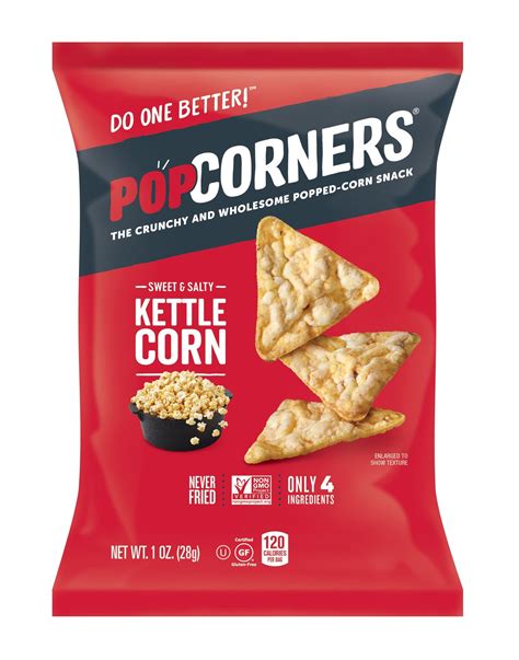 PopCorners Kettle Corn Snack Pack | Gluten Free, Vegan Snack | (40 Pack ...