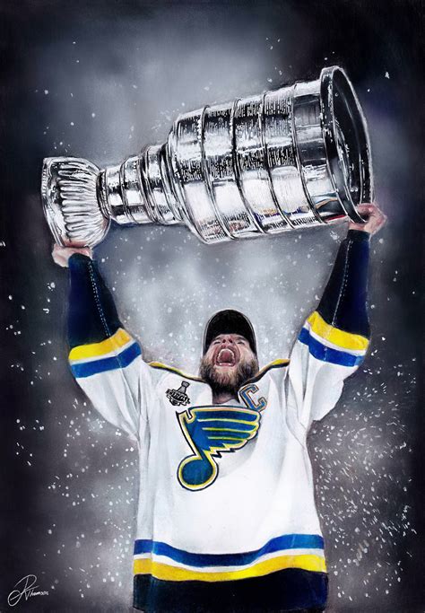 St. Louis Blues Alex Pietrangelo Stanley Cup Drawing on Behance