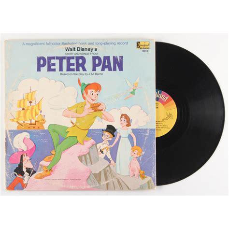 Vintage 1969 "Peter Pan" Vinyl Record Album with Storybook | Pristine Auction