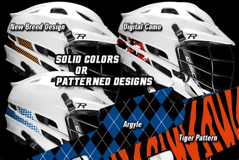 Lacrosse Helmet Decals (No minimums) (Your source for Lacrosse decals)