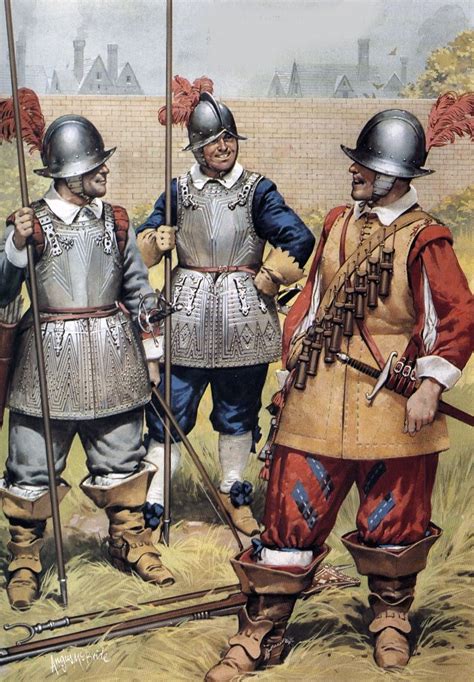 Royalist Pikemen | Ancient warfare, War art, Thirty years' war