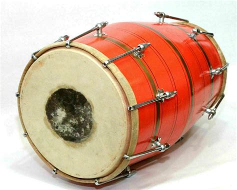 Dholak Naad Indian Handmade Wooden Dholak/dholki Musical Instrument ...