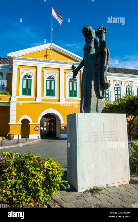 Fort Amsterdam in Willemstad, UNESCO World Heritage Site, Curacao, ABC ...