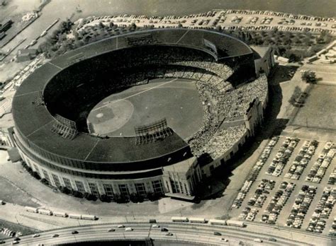 Cleveland Municipal Stadium, September 12, 1954 - Record crowd sees ...