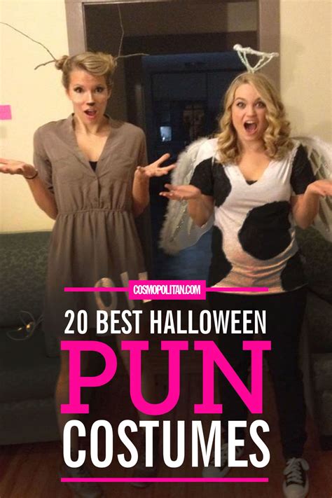 Keep 'Em Guessing with These Punny Halloween Costumes | Halloween puns ...