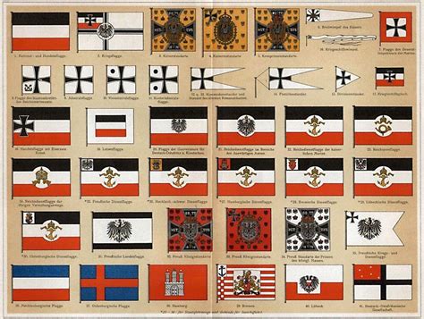 All the old German imperial flags, my personal favourite is the Kriegsflagge : r/vexillology