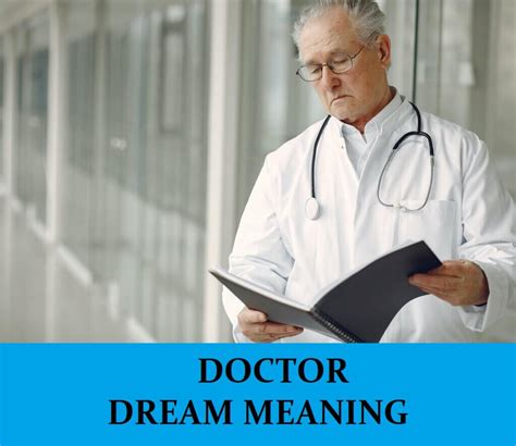 Doctor Dream Meaning - Top 20 Dreams About Doctor : Dream Meaning Net