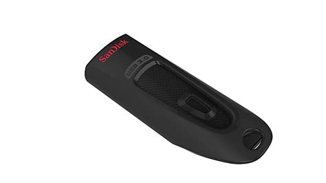 SanDisk Ultra USB 3.0 Flash Drive 256GB Black - Office Depot