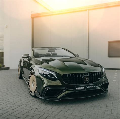 Mercedes-AMG S63 Cabriolet Gets a Makeover from Brabus and Fostla