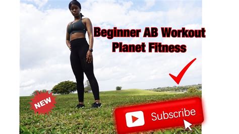 Beginner AB Workout at PLANET FITNESS - YouTube