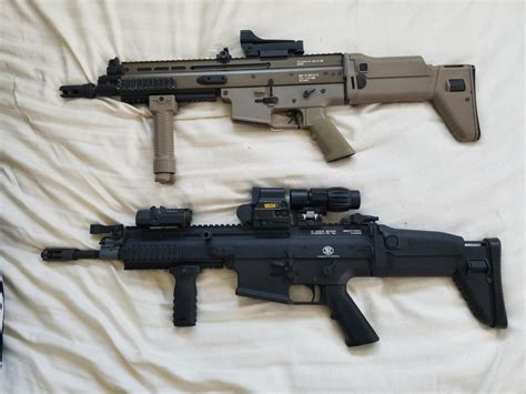 My Scar H and my brother's Scar L : r/airsoft