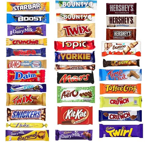 Top 97+ Pictures Pictures Of Chocolate Candy Bars Excellent