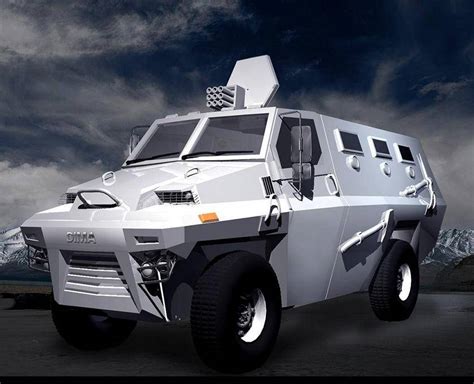 Armoured Bulletproof Vehicle - Armored Personnel Carrier DMT5070*YB-2 ...