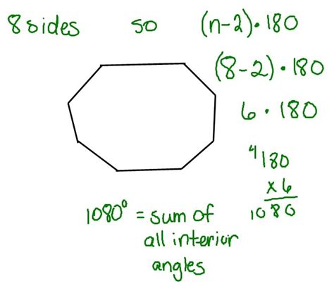 Sum Of Interior Angle Of A Polygon