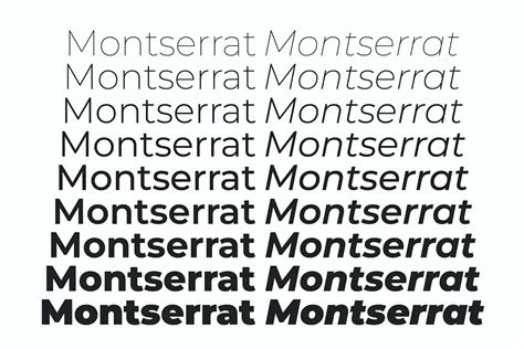 Montserrat Font Free Download - Creativetacos