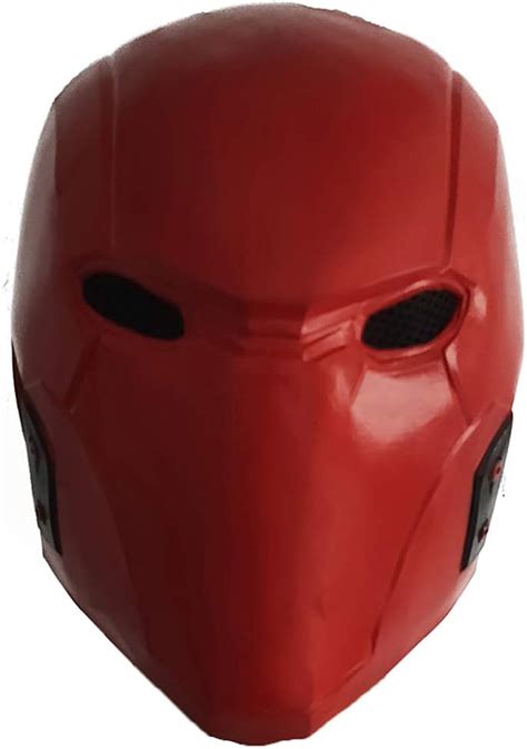 LePyCos Red Hood Helmet Latex Mask DC Batman: Under The Red Hood ...