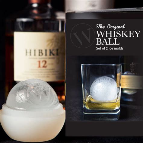 The Original Whiskey Ball // Set of 2 | Whisky ball, Whiskey, Ice ball