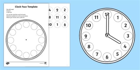 Clock Matching - O’Clock Interactive Matching Activity