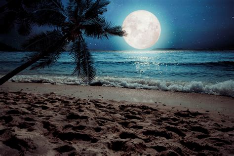 Moon At Night Wallpapers - Wallpaper Cave