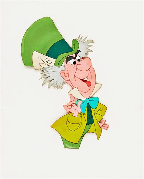 Walt Disney Production Cels - Mad Hatter - Walt Disney Characters Photo ...