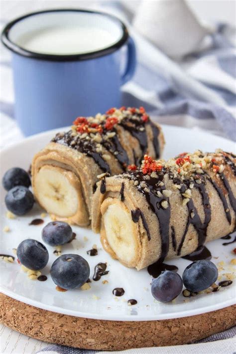 Chocolate Peanut Butter Banana Roll-Ups | Natalie's Health