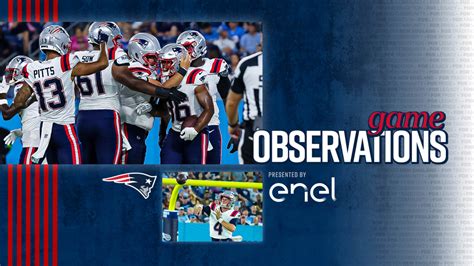 Game Observations: Ten Takeaways From the Patriots Preseason Finale vs. the Titans