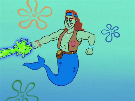 Triton the Merman (SpongeBob SquarePants) by Brendachoi17 on DeviantArt