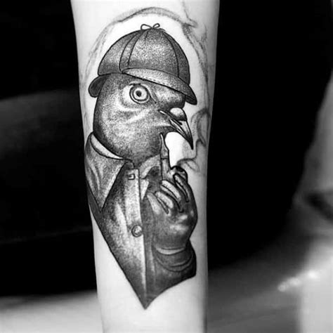 50 Pigeon Tattoo Designs for Men