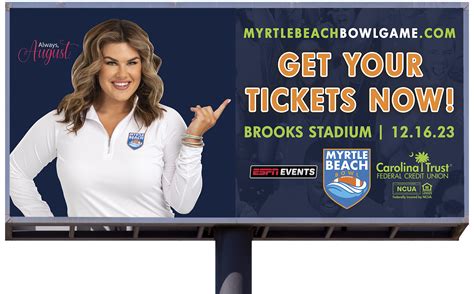 2023 Myrtle Beach Bowl Tickets - Carolina Trust Credit Union